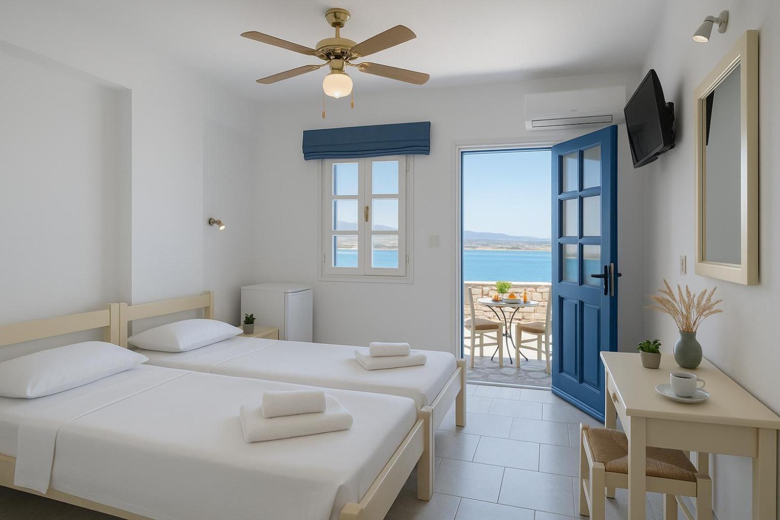 Beachfront Bocamviglies Rooms - Naoussa Bespoke View Luaran gambar